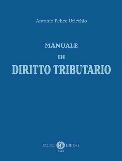 Immagine di MANUALE DI DIRITTO TRIBUTARIO 2020