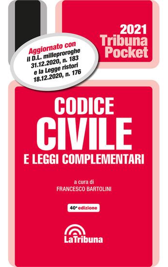 Immagine di CODICE CIVILE E LEGGI COMPLEMENTARI 2021