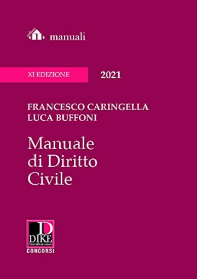 Immagine di MANUALE DI DIRITTO CIVILE 2021