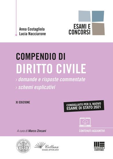 Immagine di COMPENDIO DI DIRITTO CIVILE 2021