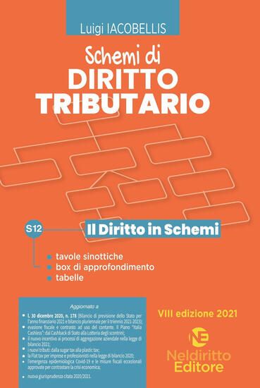 Immagine di SCHEMI DI DIRITTO TRIBUTARIO. 2021