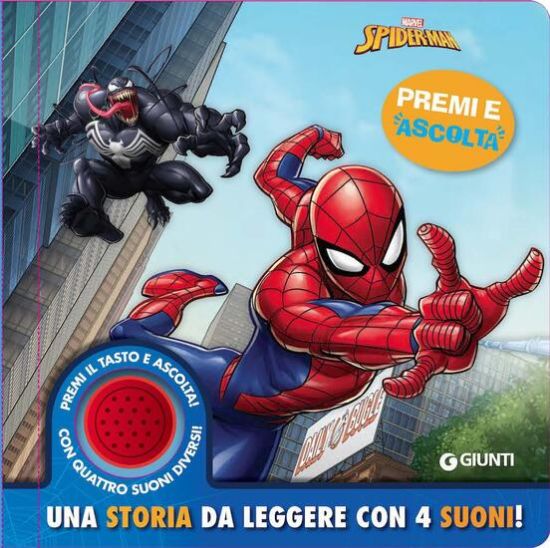 Immagine di SPIDERMAN. UNA STORIA DA LEGGERE CON 4 SUONI. PREMI E ASCOLTA. EDIZ. A COLORI