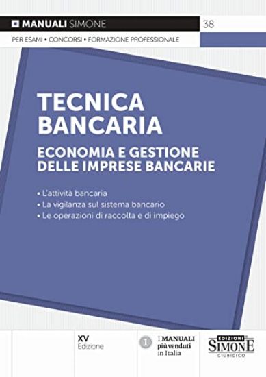 Immagine di TECNICA BANCARIA. ECONOMIA E GESTIONE DELLE IMPRESE BANCARIE