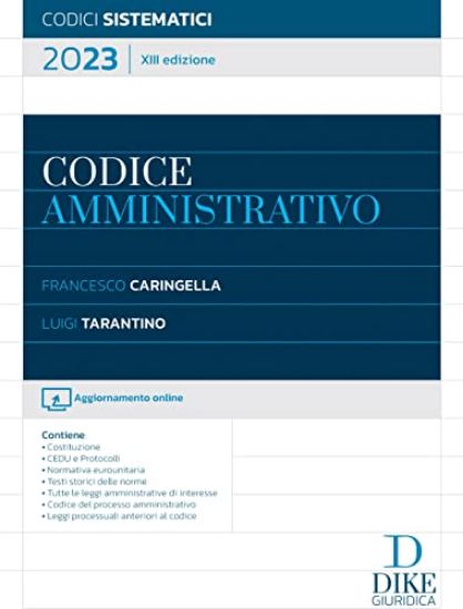 Immagine di CODICE AMMINISTRATIVO. CON AGGIORNAMENTO ONLINE 2023