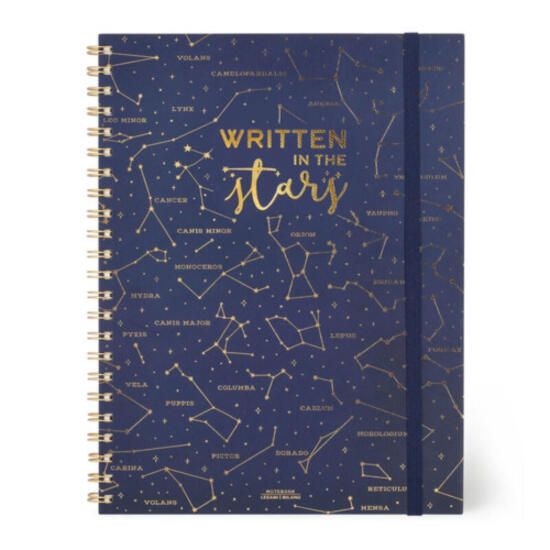 Immagine di LARGE SPIRAL NOTEBOOK, STARS