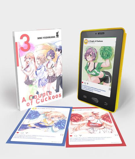 Immagine di COUPLE OF CUCKOOS. EDIZ. VARIANT. CON 3 ILLUSTRATION CARD. CON PORTACARTOLINE (A) - VOLUME 3