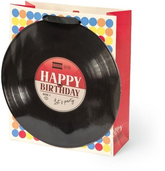 Immagine di BORSA REGALO GRANDE - VINYL