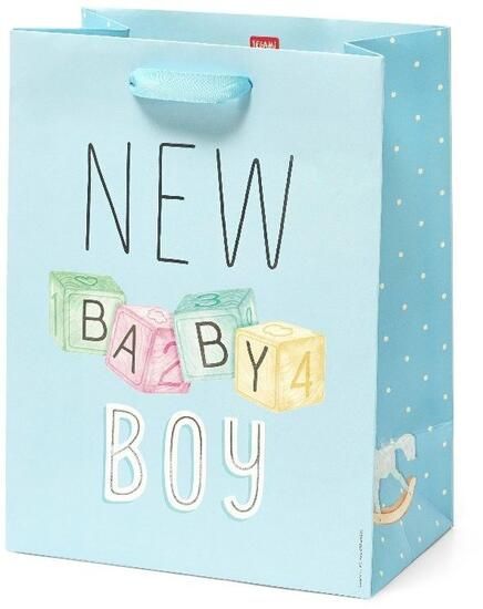 Immagine di GIFT BAG - MEDIUM - NEW BABY BOY