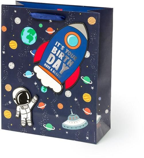 Immagine di SACCHETTO REGALO LEGAMI GIFT BAG LARGE SPACE. SPAZIO