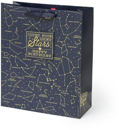 Immagine di SACCHETTO REGALO - LARGE - STARS