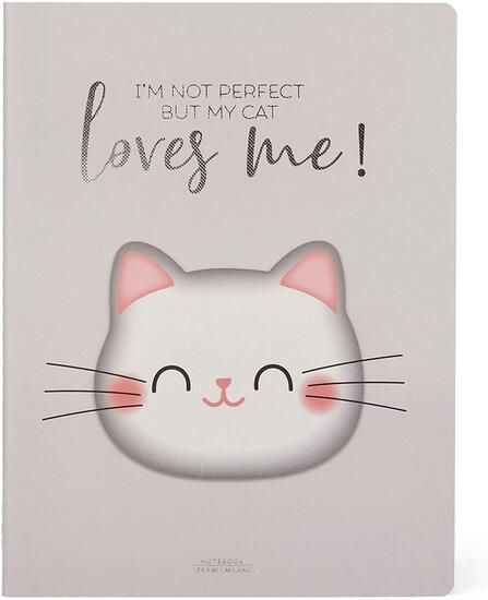 Immagine di QUADERNO A RIGHE LARGE - KITTY