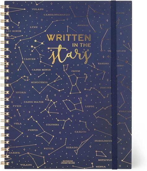 Immagine di 3-IN-1 SPIRAL NOTEBOOK, MAXI TRIO SPIRAL NOTEBOOK - STARS