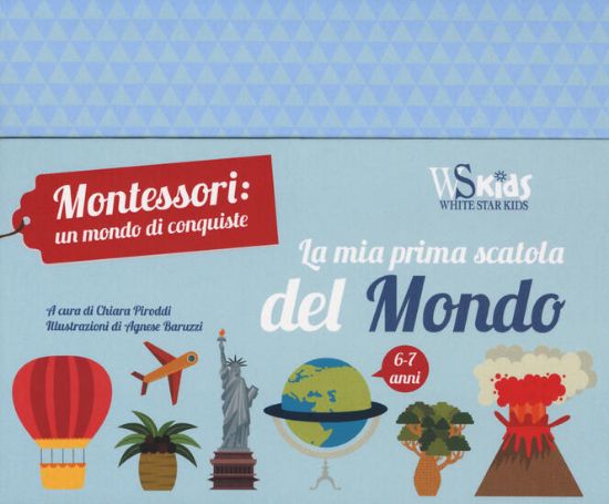 Immagine di MIA PRIMA SCATOLA DEL MONDO. MONTESSORI UN MONDO DI CONQUISTE. CON GADGET (LA)