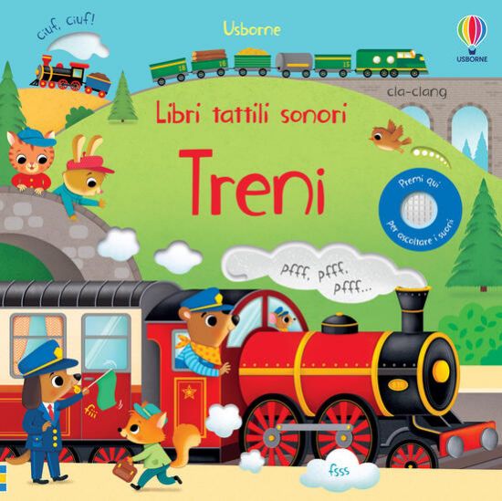 Immagine di TRENI. LIBRI TATTILI SONORI. EDIZ. A COLORI