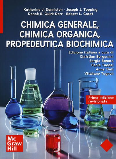 Immagine di CHIMICA GENERALE, CHIMICA ORGANICA, PROPEDEUTICA BIOCHIMICA