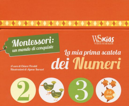 Immagine di MIA PRIMA SCATOLA DEI NUMERI. MONTESSORI: UN MONDO DI CONQUISTE. EDIZ. A COLORI. CON SAGOME FUST...