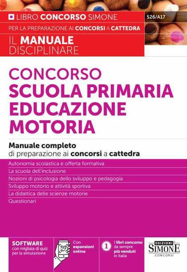 Immagine di CONCORSO SCUOLA PRIMARIA EDUCAZIONE MOTORIA.