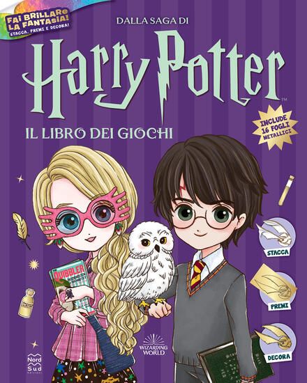 Immagine di HARRY POTTER. IL LIBRO DEI GIOCHI. EDIZ. A COLORI