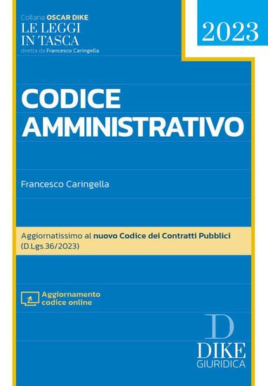 Immagine di CODICE AMMINISTRATIVO POCKET 2023. CON AGGIORNAMENTO ONLINE