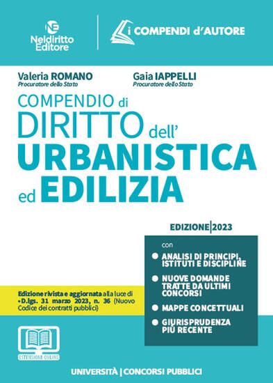 Immagine di COMPENDIO DI EDILIZIA ED URBANISTICA CON ESTENSIONE ONLINE 2023