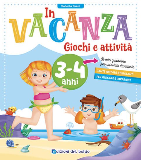 Immagine di IN VACANZA 3-4 ANNI. EDIZ. A COLORI