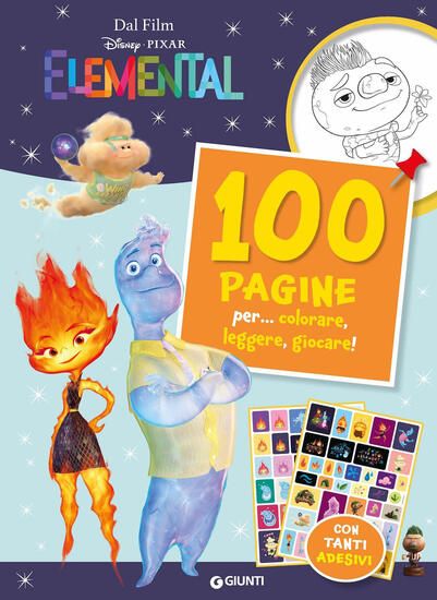 Immagine di 100 PAGINE PER... COLORARE, LEGGERE, GIOCARE! ELEMENTAL. STICKER SPECIAL COLOR. EDIZ. A COLORI