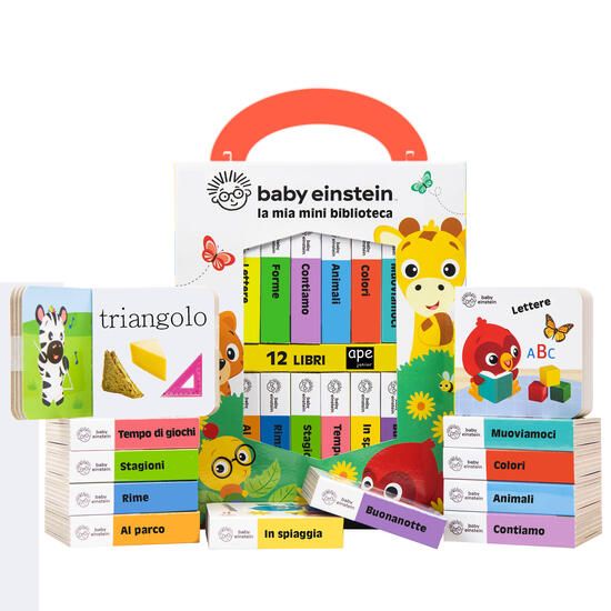 Immagine di MIA MINI BIBLIOTECA. BABY EINSTEIN. EDIZ. A COLORI (LA)