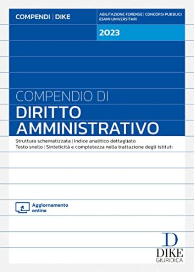 Immagine di COMPENDIO DI DIRITTO AMMINISTRATIVO