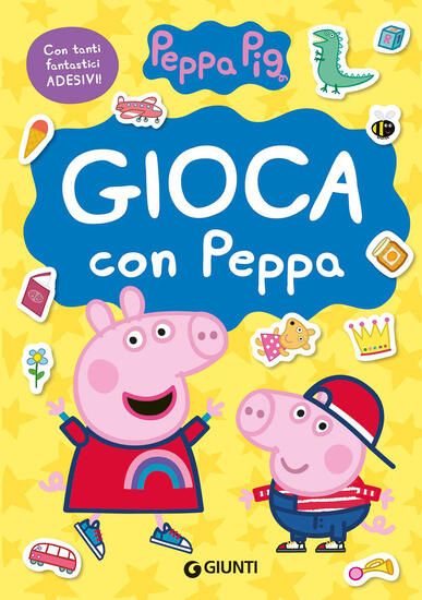 Immagine di GIOCA CON PEPPA. PEPPA PIG. CON ADESIVI. EDIZ. A COLORI