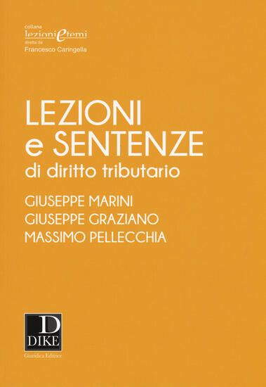 Immagine di LEZIONI E SENTENZE DI DIRITTO TRIBUTARIO