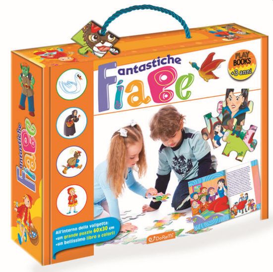 Immagine di FANTASTICHE FIABE. PLAY BOOKS. EDIZ. A COLORI. CON PUZZLE