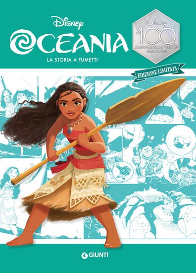 Immagine di OCEANIA. LA STORIA A FUMETTI. DISNEY 100. EDIZ. LIMITATA