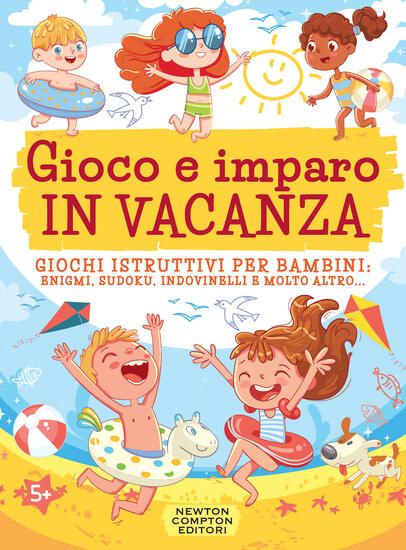 Immagine di GIOCO E IMPARO IN VACANZA. GIOCHI ISTRUTTIVI PER BAMBINI: ENIGMI, SUDOKU, INDOVINELLI E MOLTO AL...