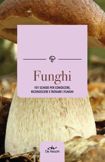 Immagine di FUNGHI. 101 SCHEDE PER CONOSCERE, RICONOSCERE E TROVARE I FUNGHI. EDIZ. A COLORI