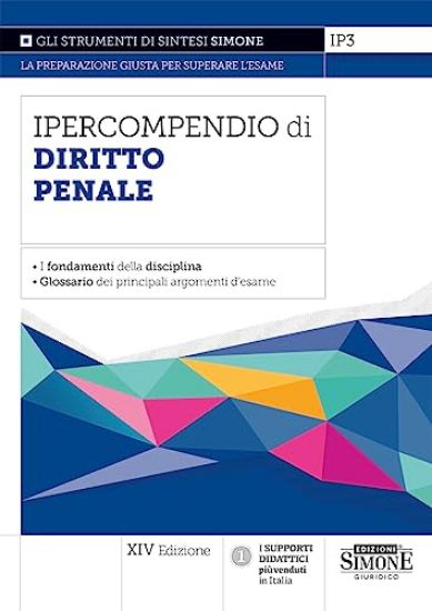 Immagine di IPERCOMPENDIO DI DIRITTO PENALE 2023