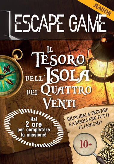 Immagine di TESORO DELL`ISOLA DEI QUATTRO VENTI. ESCAPE GAME (IL)