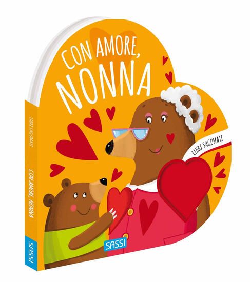 Immagine di CON AMORE, NONNA. LIBRI SAGOMATI. EDIZ. A COLORI