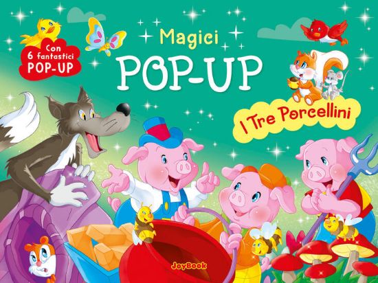 Immagine di TRE PORCELLINI. MAGICI POP-UP. EDIZ. A COLORI (I)