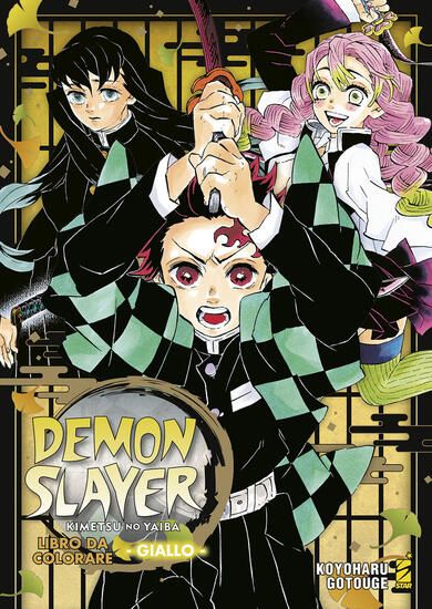 Immagine di DEMON SLAYER. KIMETSU NO YAIBA. LIBRO DA COLORARE. EDIZ. GIALLA