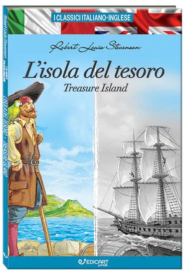 Immagine di ISOLA DEL TESORO-TREASURE ISLAND. EDIZ. BILINGUE (L`)