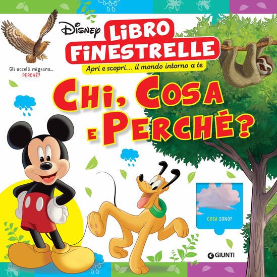 Immagine di CHI, COSA E PERCHE`? DISNEY. LIBRO FINESTRELLE. EDIZ. A COLORI