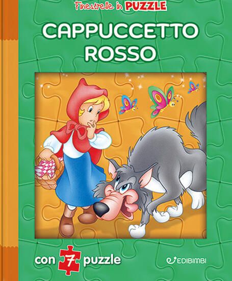 Immagine di CAPPUCCETTO ROSSO. FINESTRELLE IN PUZZLE. EDIZ. A COLORI