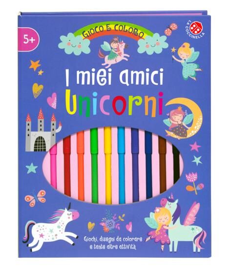 Immagine di MIEI AMICI UNICORNI. GIOCO E COLORO. EDIZ. A COLORI. CON PENNARELLI (I)