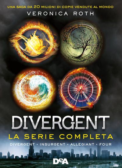 Immagine di DIVERGENT. LA SERIE COMPLETA: DIVERGENT-INSURGENT-ALLEGIANT-FOUR. NUOVA EDIZ.