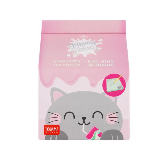 Immagine di YUMMY YUMMY - MEMO PAD - KITTY