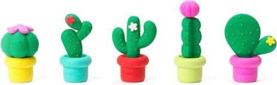 Immagine di GOMME CACTUS LEGAMI, FREE HUGS - CACTUS ERASERS