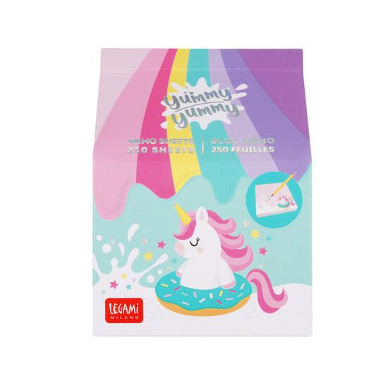 Immagine di YUMMY YUMMY - MEMO PAD - UNICORN