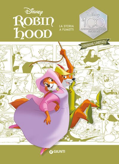 Immagine di ROBIN HOOD. LA STORIA A FUMETTI. DISNEY 100. EDIZ. LIMITATA