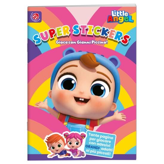 Immagine di GIOCA CON GIANNI PICCINO! SUPER STICKERS. LITTLE ANGEL. EDIZ. A COLORI