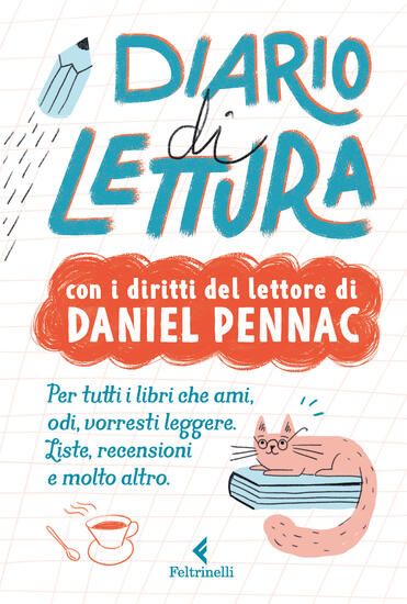 Immagine di DIARIO DI LETTURA. CON I DIRITTI DEL LETTORE DI DANIEL PENNAC